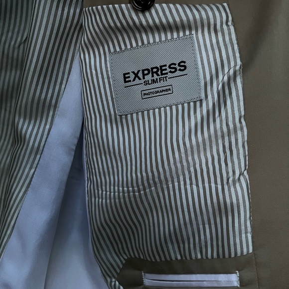 Tan / Gold Express Blazer - Picture 3 of 5